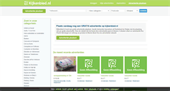 Desktop Screenshot of kijkenbied.nl